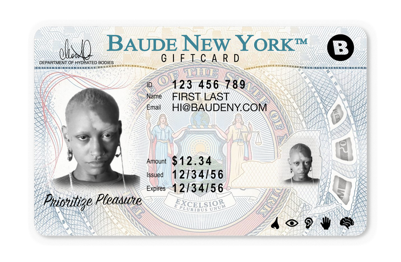 BAUDE GIFT CARD